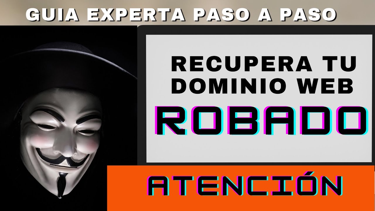 ¿Cómo recuperar el dominio de una página web?